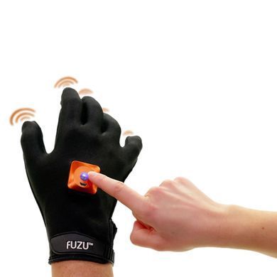 Віброрукавичка (ліва) FUZU Gloves Vibrating Massage Left Hand - фото