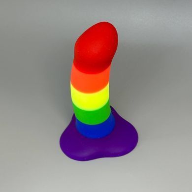 Фаллоимитатор радужный Fun Factory AMOR Pride Edition (14,6 см) - фото