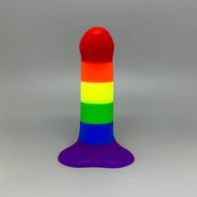 Фаллоимитатор радужный Fun Factory AMOR Pride Edition (14,6 см) - фото
