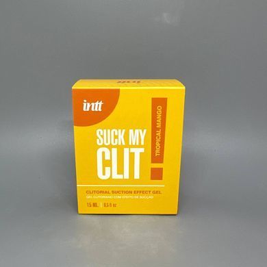 Смоктайзер для клитора Intt Suck My Clit Tropical Mango 15 мл манго - фото