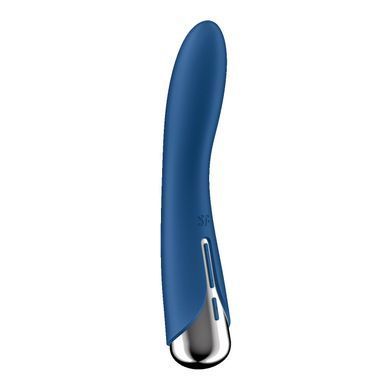 Satisfyer Spinning Vibe 1 Blue - вибратор для точки G с ротацией - фото