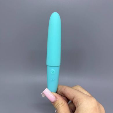 Satisfyer Ultra Power Bullet 6 Turquoise минивибратор - фото