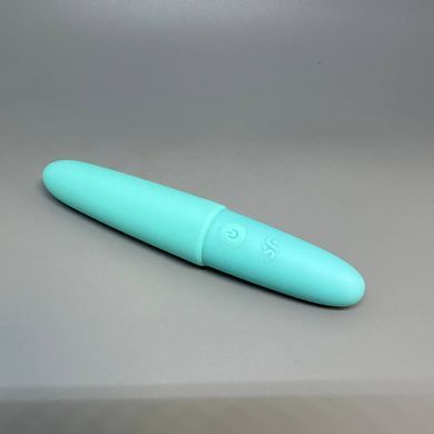 Satisfyer Ultra Power Bullet 6 Turquoise минивибратор - фото
