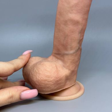 Фалоімітатор на присосці SilexD Vetus Premium Real Skin Flesh MODEL 1 8in (21 см) - фото