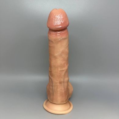 Фалоімітатор на присосці SilexD Vetus Premium Real Skin Flesh MODEL 1 8in (21 см) - фото