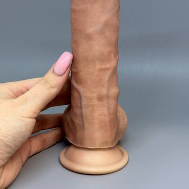 Фалоімітатор на присосці SilexD Vetus Premium Real Skin Flesh MODEL 1 8in (21 см) - фото