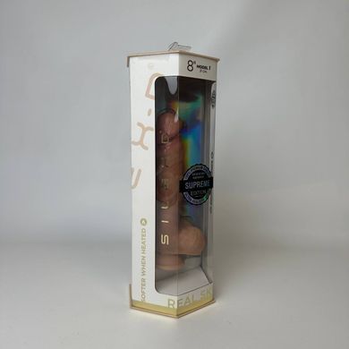 Фалоімітатор на присосці SilexD Vetus Premium Real Skin Flesh MODEL 1 8in (21 см) - фото