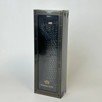 Веревка для бондажа Zalo Bondage Rope Black (10 м) черная