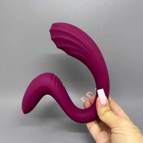 Вібратор-кролик Satisfyer G for Goddess 3 Wine Red бордовий (м'яте паковання) - фото