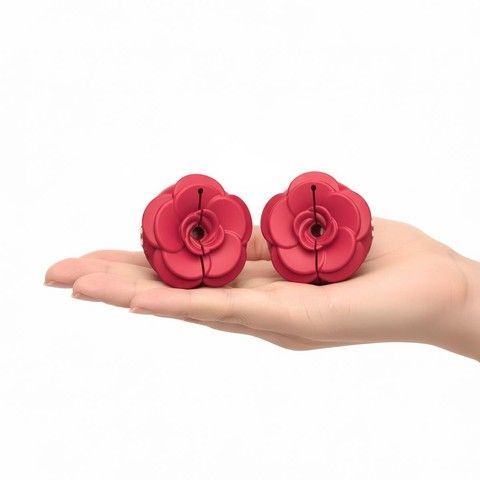 Зажимы для сосков с вибрацией Teazers Vibrating Nipple Clamps - фото