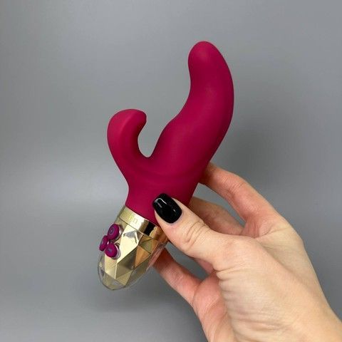 Mystim Hop Hop Bob Fuchsia - вібратор-кролик - фото