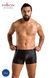 Труси чоловічі Passion 049 SHORT MATT black L/XL чорні