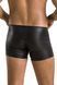 Труси чоловічі Passion 049 SHORT MATT black L/XL чорні