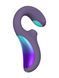LELO Enigma Double Sonic Cyber Purple - ультразвуковий смарт-вібратор фіолетовий - фото товару