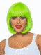 Парик Leg Avenue 12&Prime; Neon short bob wig Neon Green
