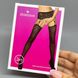 Эротические колготки-бодистокинг Obsessive Garter stockings S206 black S/M/L, имитация чулок и пояса - фото товара