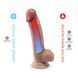 Фалоімітатор на присосці SilexD Vetus Premium Real Skin Flesh MODEL 1 8in (21 см) - фото товару
