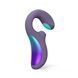 LELO Enigma Double Sonic Cyber Purple - ультразвуковий смарт-вібратор фіолетовий - фото товару