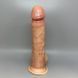 Фалоімітатор на присосці SilexD Vetus Premium Real Skin Flesh MODEL 1 8in (21 см) - фото товару