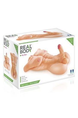 Мастурбатор торс мужчины пенис и анус Real Body My Man - фото