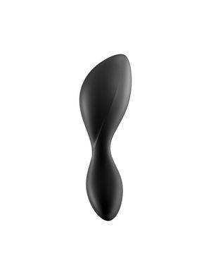 Анальна смарт-вібропробка Satisfyer Trendsetter чорна 3,6 см - фото