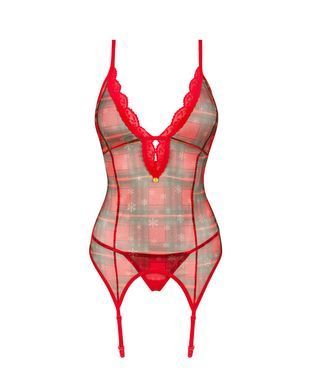 Эротический корсет Obsessive Jollymore corset XS/S