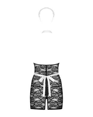 Еротичний комплект Покоївка- Obsessive Servgirl costume S/M