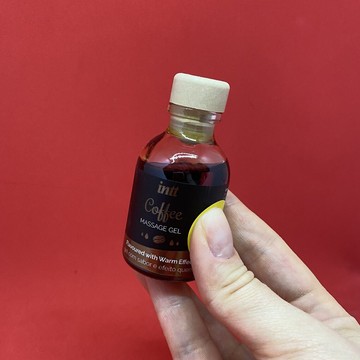 Масло для орального сексу 3 в 1 Intt Coffee 30 мл (без упаковки) - фото