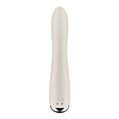 Satisfyer Spinning Vibe 1 Beige - вібратор для точки G з ротацією - фото