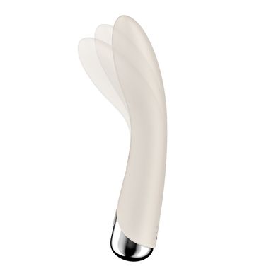 Satisfyer Spinning Vibe 1 Beige - вібратор для точки G з ротацією - фото