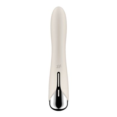 Satisfyer Spinning Vibe 1 Beige - вибратор для точки G с ротацией - фото