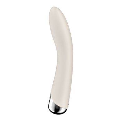 Satisfyer Spinning Vibe 1 Beige - вібратор для точки G з ротацією - фото