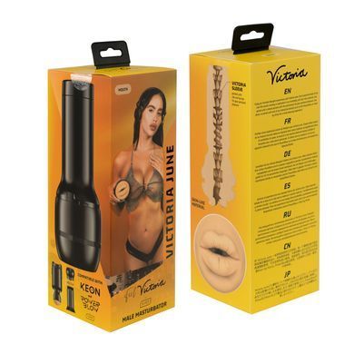 Мастурбатор Kiiroo Feel Victoria June Mouth Stroker PBC для PowerBlow та Keon - фото