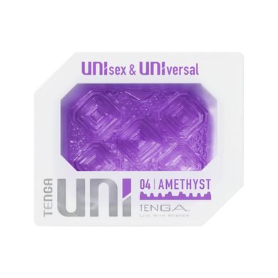 Міні-мастурбатор TENGA Tenga UNI Amethyst - фото