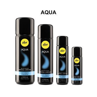 Вагінальний лубрикант на водній основі pjur Aqua (500 мл) - фото