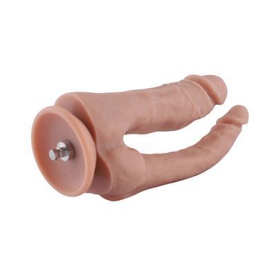 Двойной фаллоимитатор для секс-машин Hismith Double Penetrator 7,46&Prime;