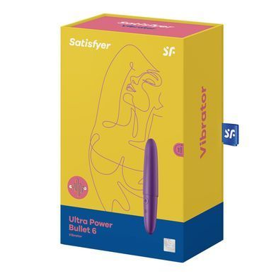 Satisfyer Ultra Power Bullet 6 Violet минивибратор - фото