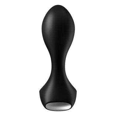 Анальна вібропробка Satisfyer Backdoor Lover чорна - 3,3 см (пом'ята упаковка) - фото