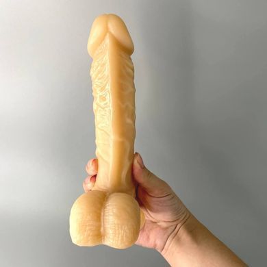 Фаллос на присоске с мошонкой Real Body Real Jayson (21 см) - фото