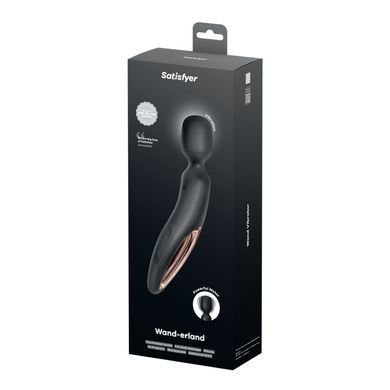 Вибромассажер Satisfyer Wand-erland Black/Rosegold - фото