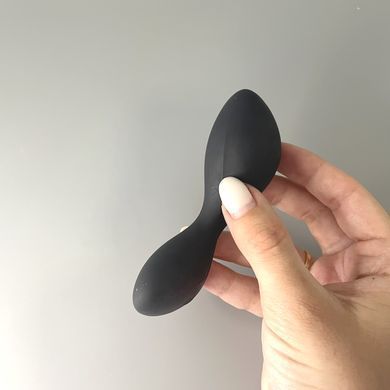 Анальна смарт-вібропробка Satisfyer Trendsetter чорна 3,6 см - фото