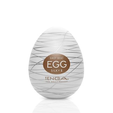 Яйцо мастурбатор Tenga Egg EASY BEAT Silky II - фото