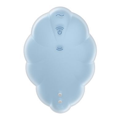 Вакуумний вібратор Satisfyer Cloud Dancer Blue - фото