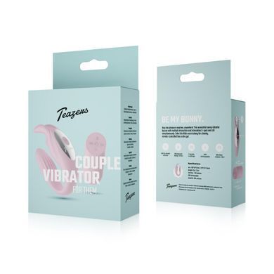 Вібратор для пар з пультом Teazers Couple Vibrator - фото