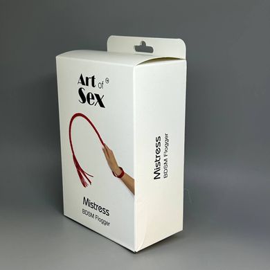 Гнучкий батіг Art of Sex Mistress червоний - фото