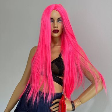 Парик Leg Avenue 33&Prime; Long straight center part wig neon pink