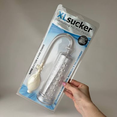 XLsucker Penis Pump - вакуумная помпа для пениса прозрачная - фото