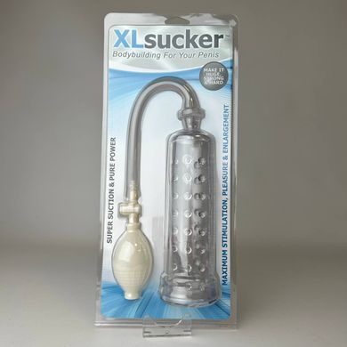 XLsucker Penis Pump - вакуумная помпа для пениса прозрачная - фото