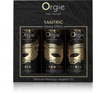 Набір масажних олій Orgie Tantric (3х30 мл) - фото