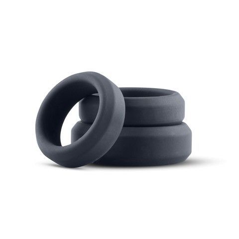 Набір ерекційних кілець Boners 3 Ring kit (flat rings) - фото